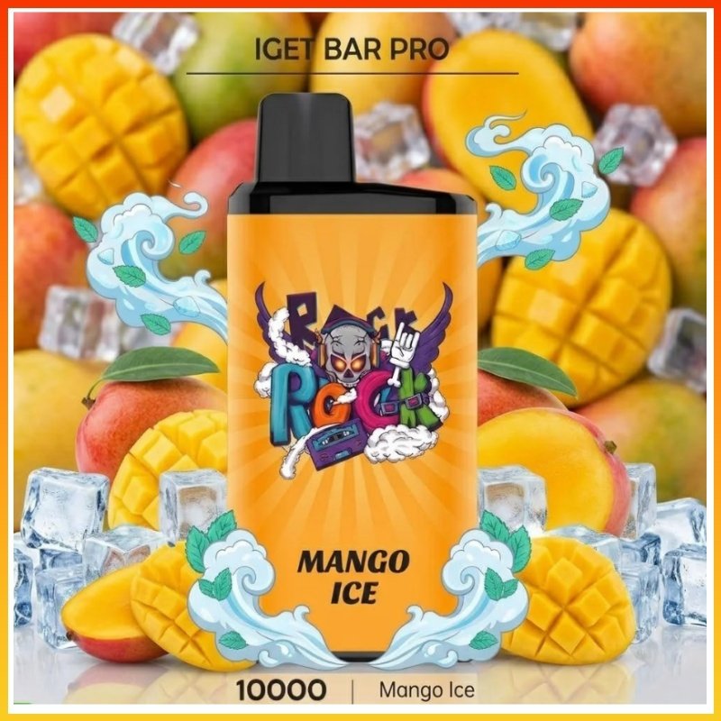 IGET Bar Pro Mango ice 10000 Puffs IGET Bar Pro Mango ice 10000 Puffs - Image 1
