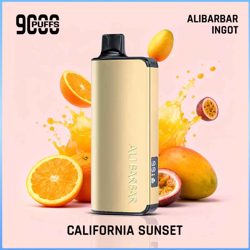 18.png Alibarbar Ingot California Sunset (Fanta) 9000 Puffs - Image 1