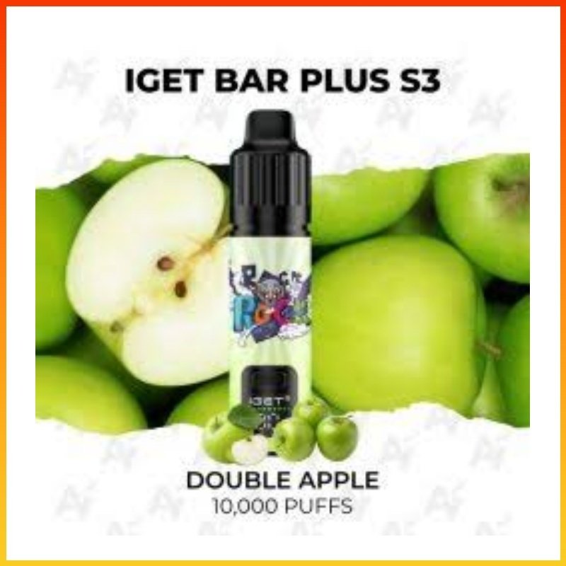 IGET Bar Plus S3 Kit DOUBLE APPLE IGET Bar Plus S3 Kit DOUBLE APPLE - Image 1