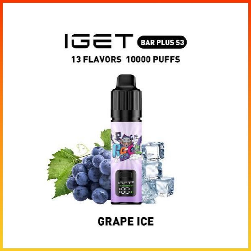 IGET Bar Plus S3 Kit GRAPE ICE IGET Bar Plus S3 Kit GRAPE ICE - Image 1