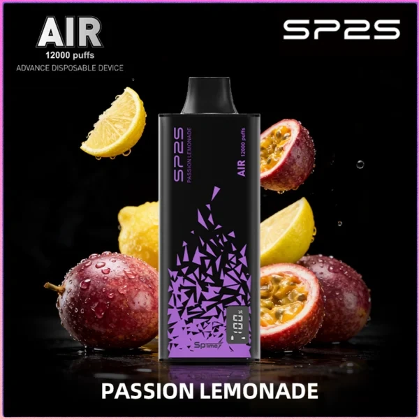 画板-1-09-600x600-1.webp SP2S AIR Passion Lemonade 12000 Puffs - Image 1